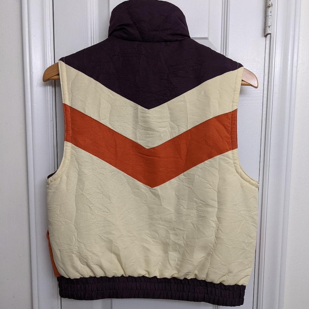 Anna Sui Retro 80's Vibes Color Block Full Zip Pu… - image 6